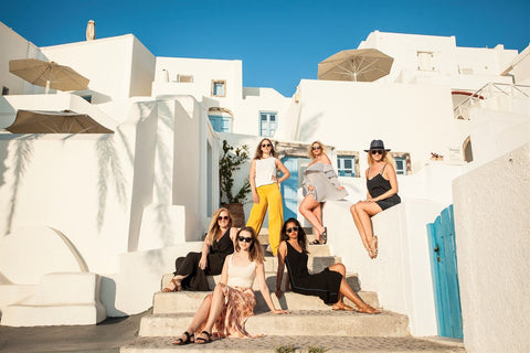 Family photography Santorini