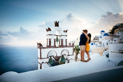 Santorini maternity photographer