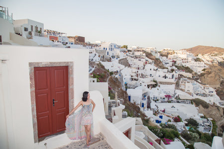 Santorini maternity photographer