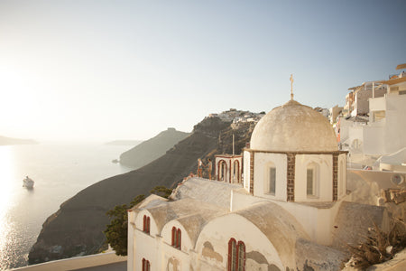 destination wedding photographer in Santorini